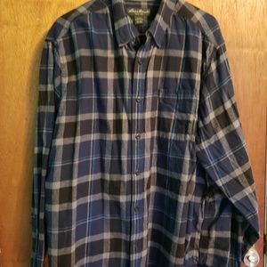 Eddie Bauer Men's Flannel. XXL